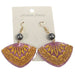 Faux Turtle Shell Tribal Earrings DK Hawaiian Collection