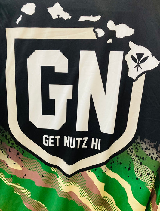 Get Nutz Tiger Camo Fade Sublimated Jersey Get Nutz Hawaii