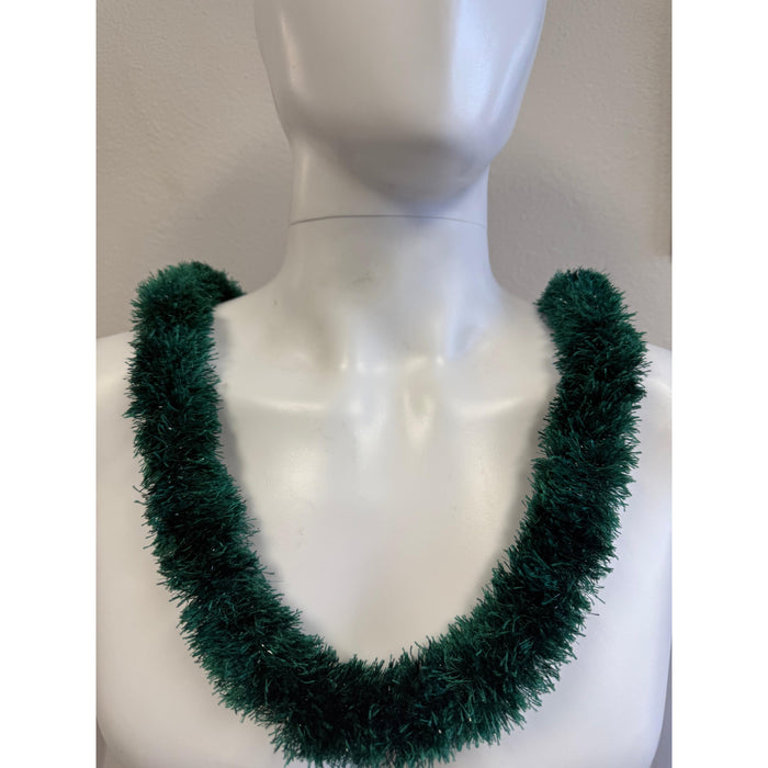 Fuzzy Yarn Lei, Eyelash Lei, Multiple Colors Leilanis Attic