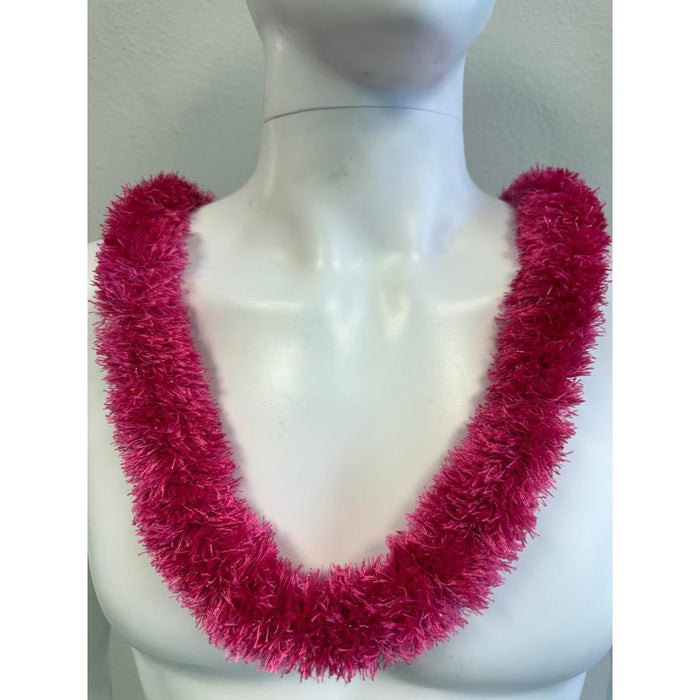 Fuzzy Yarn Lei, Eyelash Lei, Multiple Colors Leilanis Attic