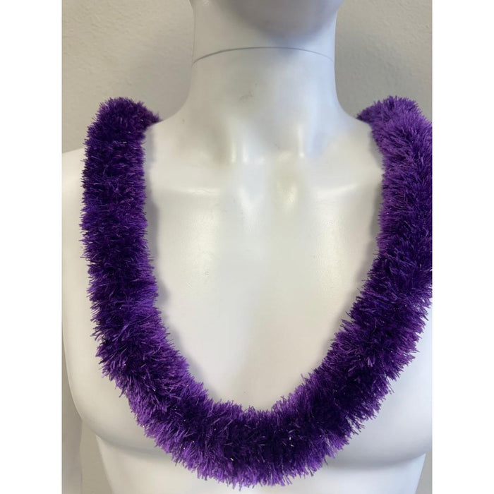 Fuzzy Yarn Lei, Eyelash Lei, Multiple Colors Leilanis Attic