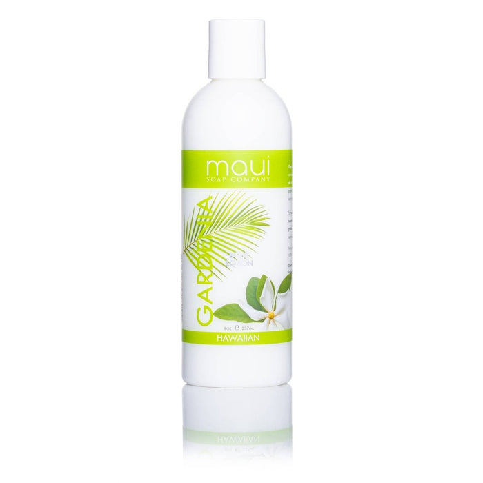 Gardenia Body Lotion w/ Avocado Oil, Cucumber & Vit. E, 8 oz Maui Soap Co.