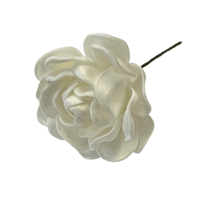 Gardenia Hair Stick, 2"-Hair Claws & Clips-Leilanis Attic