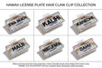 Hawaii State License Plate Hair Claw Leilanis Attic
