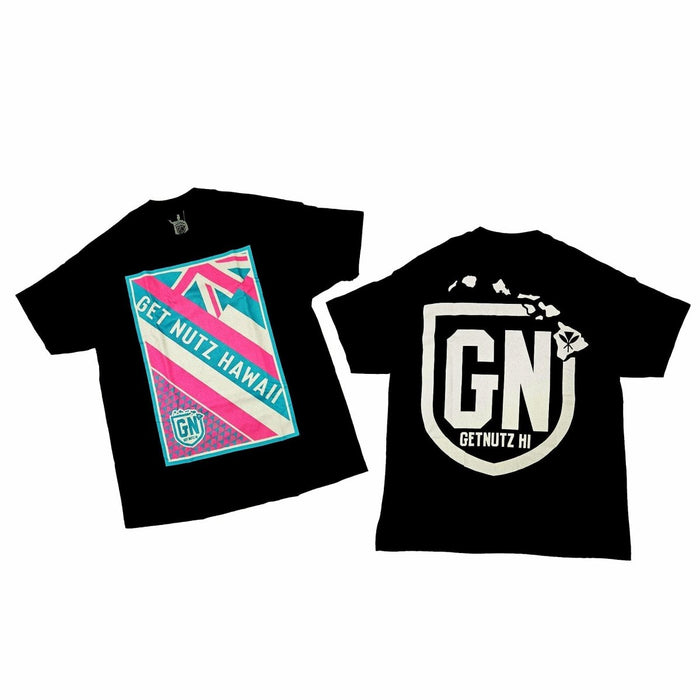 Get Nutz Hawaii - Flag Tee - T-Shirt - Mens - Leilanis Attic