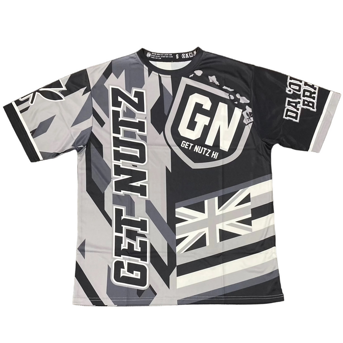 Get Nutz Hawaii, Hawaii Jack Sublimated Jersey - Adult Get Nutz Hawaii
