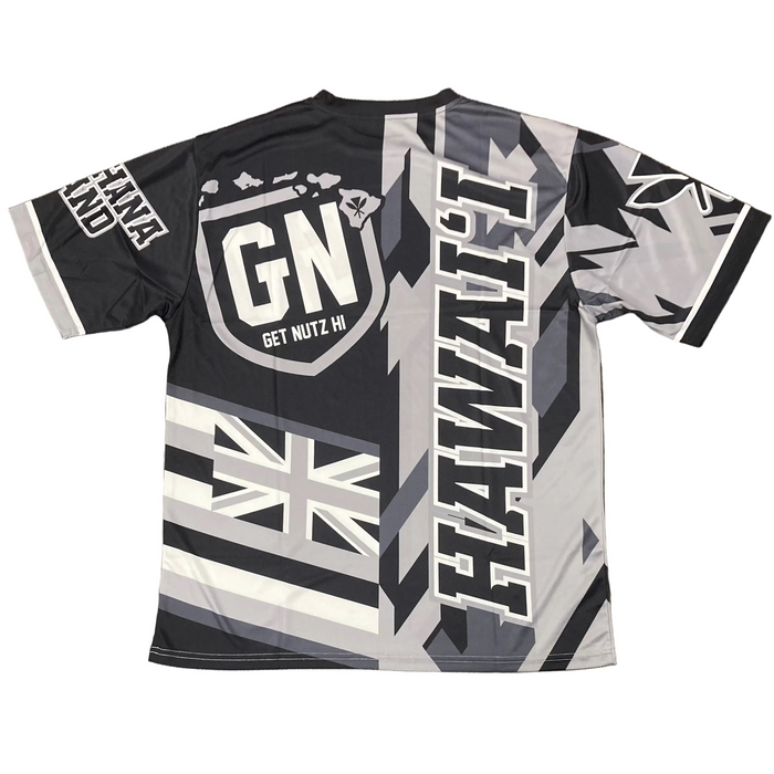 Get Nutz Hawaii, Hawaii Jack Sublimated Jersey - Adult Get Nutz Hawaii