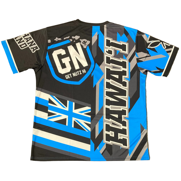 Get Nutz Hawaii, Hawaii Jack Sublimated Jersey - Adult Get Nutz Hawaii