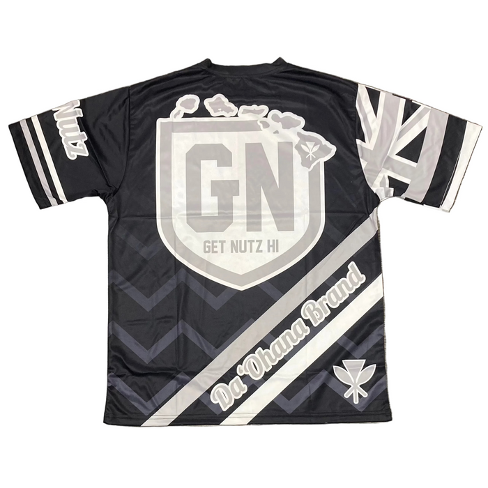 Get Nutz Hawaii, Hawaii Striped Sublimated Jersey - Adult Get Nutz Hawaii
