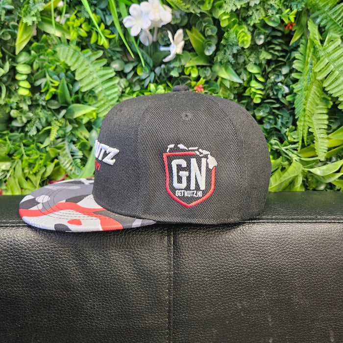 Get Nutz Hawai‘i Keiki Snapback Hat – Splash Camo-Hat-Leilanis Attic