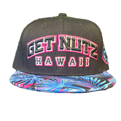 Get Nutz Hawai‘i Snapback Hat – Da Ohana Brand Get Nutz Hawaii