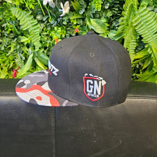 Get Nutz Hawai‘i Snapback Hat – Splash Camo - Hat
