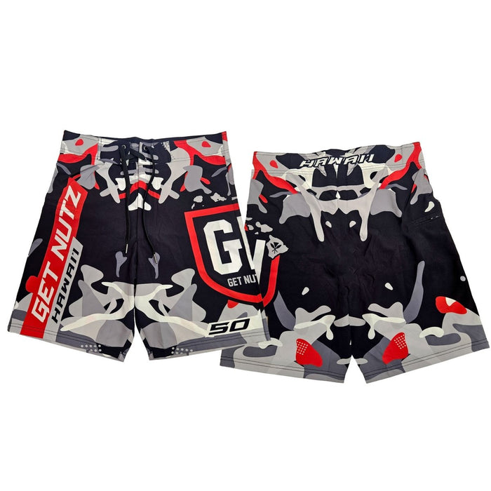 Get Nutz Hawaii - Splash Surf Shorts - T-Shirt - Mens