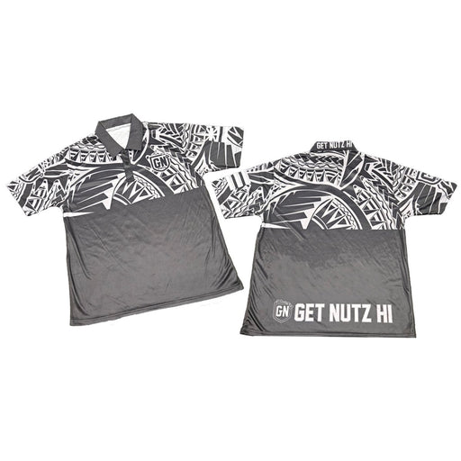 Get Nutz Hawaii - Tribal Dri - FIT Polo - T-Shirt - Mens