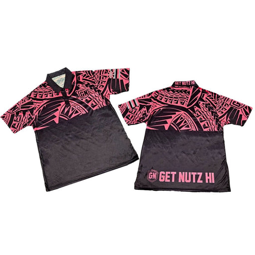 Get Nutz Hawaii - Tribal Dri - FIT Polo - T-Shirt - Mens