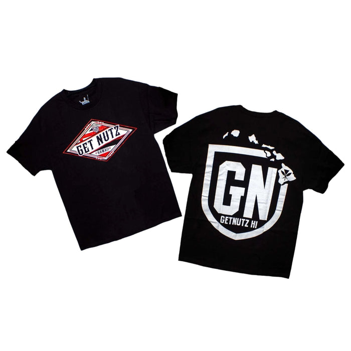 Get Nutz Hawaii - Tribal Spear Men's Youth Tee - T-Shirt - Youth