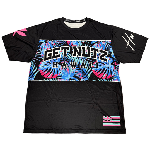 Get Nutz Monstera Blast Sublimated Jersey Get Nutz Hawaii