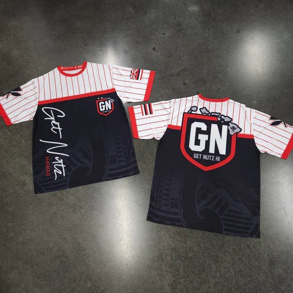 Get Nutz Pinstripe Jersey — Leilanis Attic