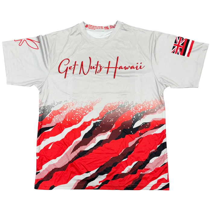 Get Nutz Tiger Camo Fade Sublimated Jersey,  Youth Get Nutz Hawaii