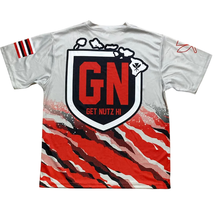Get Nutz Tiger Camo Fade Sublimated Jersey Get Nutz Hawaii