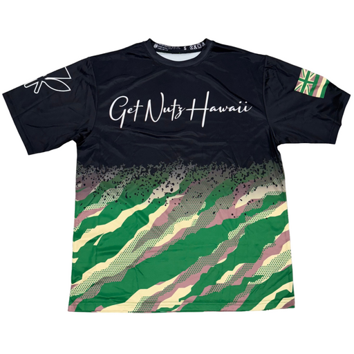 Get Nutz Tiger Camo Fade Sublimated Jersey Get Nutz Hawaii
