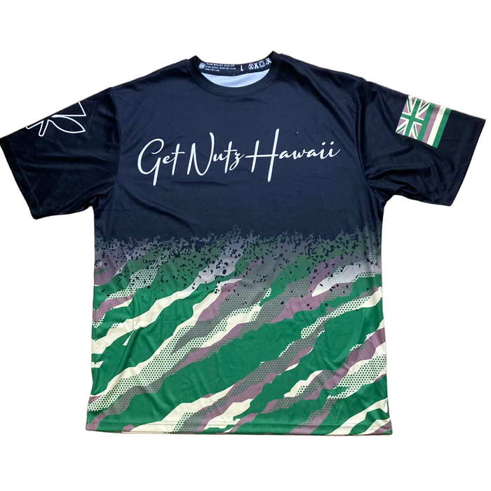 Get Nutz Tiger Camo Fade Sublimated Jersey Get Nutz Hawaii