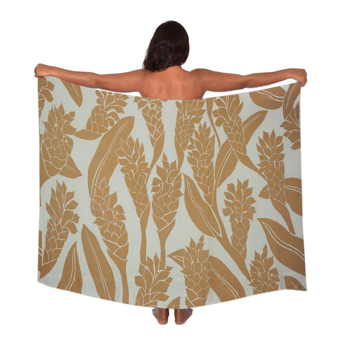 Ginger Flower - Papyrus/Butterum - Pareo - Pareo