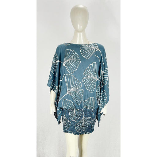 Ginkgo Leaf Top - Quiet Shade/Coconut Milk Casual Movements Inc.