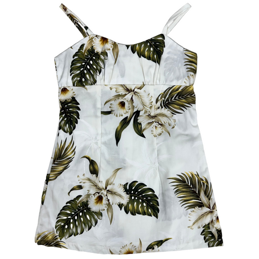 Girls Orchid Monstera Dress Ky's International