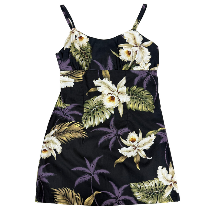 Girls Orchid Monstera Dress Ky's International