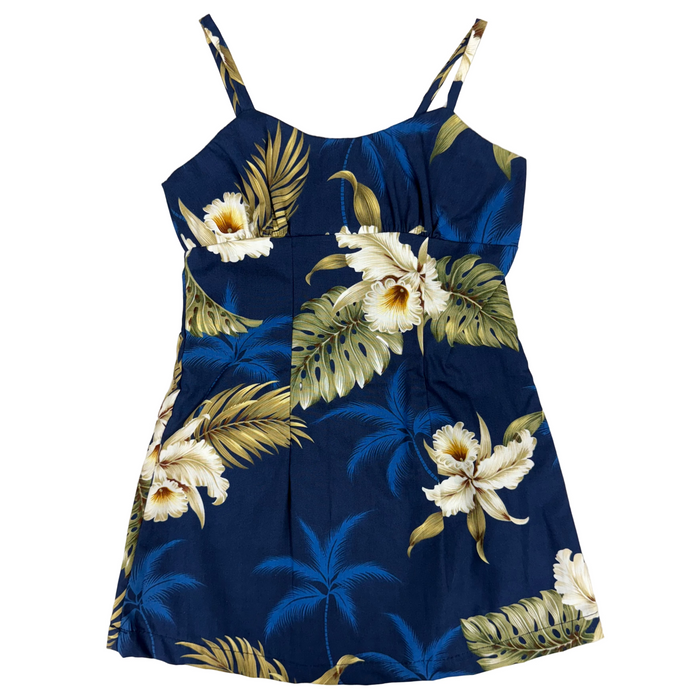 Girls Orchid Monstera Dress Ky's International