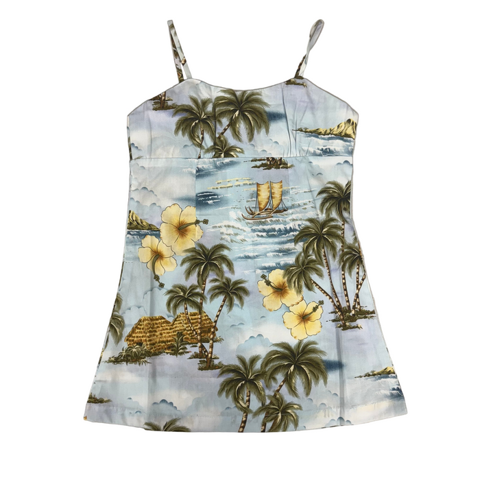 Girls Tropical Beach Dress Ky's International