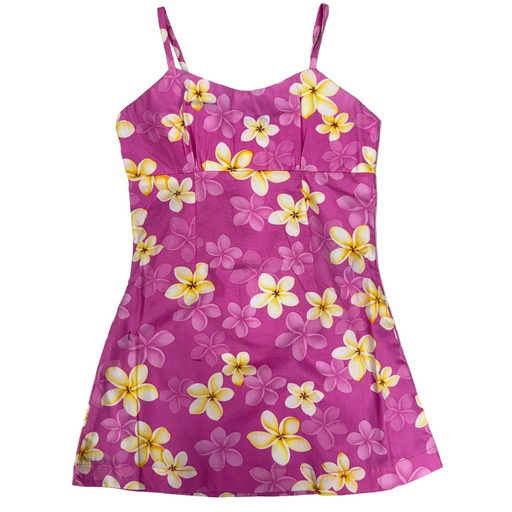 Girls Yellow Plumeria Dress Ky's International
