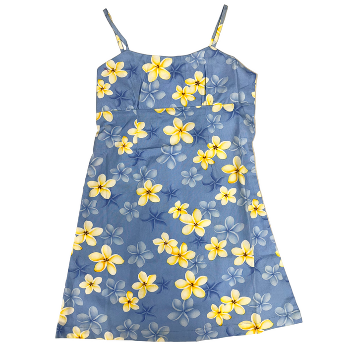 Girls Yellow Plumeria Dress Ky's International