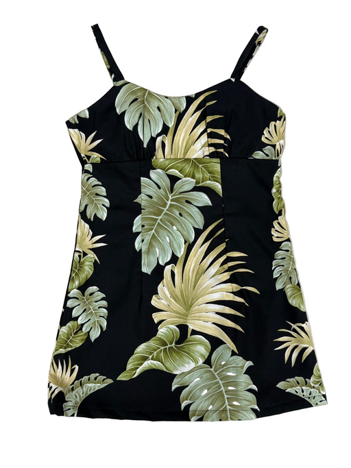 Girls Hawaiian Leaves Dress Ky's International