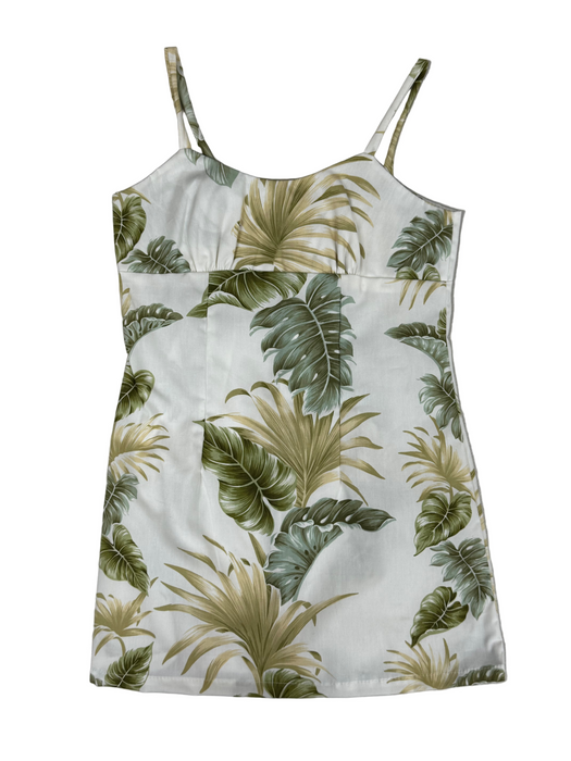 Girls Hawaiian Leaves Dress Ky's International