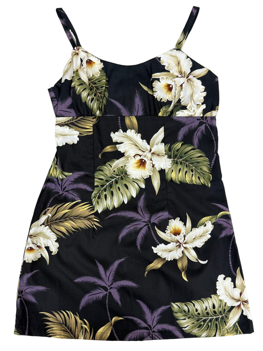 Girls Orchid Monstera Dress Ky's International