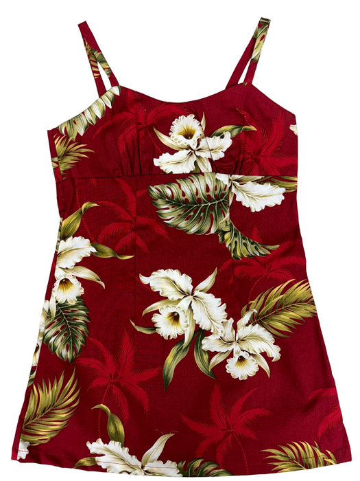 Girls Orchid Monstera Dress Ky's International