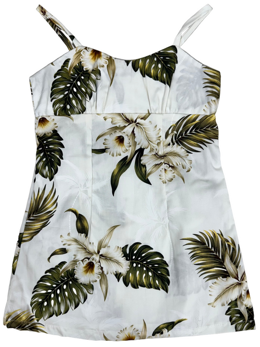 Girls Orchid Monstera Dress Ky's International