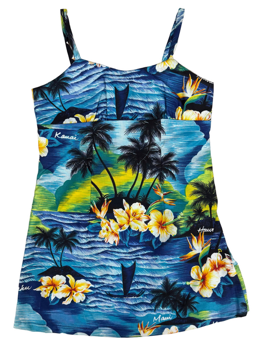 Girls Tropical Aloha Dress Ky's International