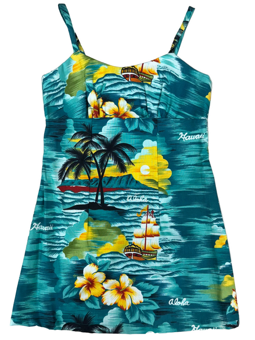 Girls Tropical Aloha Dress Ky's International