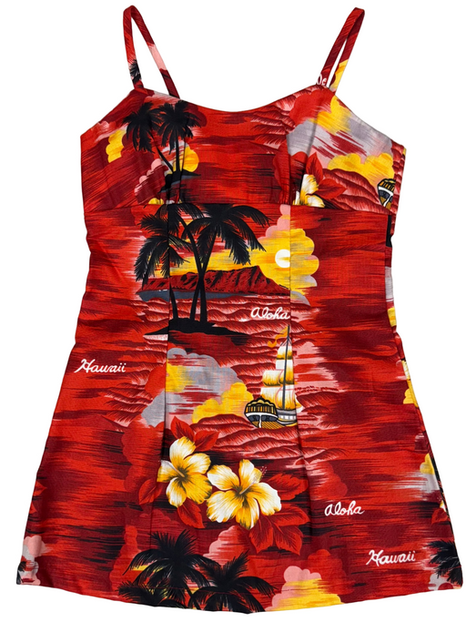 Girls Tropical Aloha Dress Ky's International