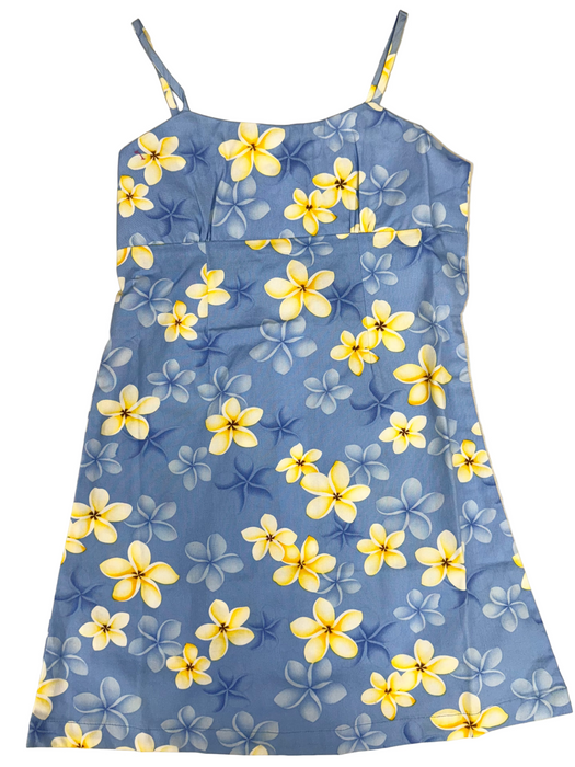 Girls Yellow Plumeria Dress Ky's International