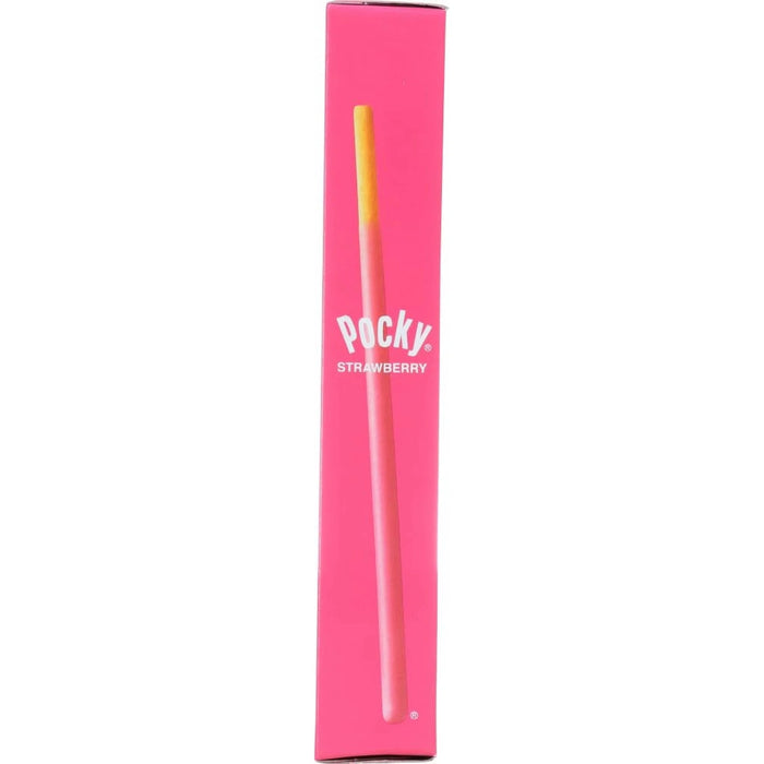Glico Pocky Strawberry Covered Biscuit Sticks, 2.47 oz - cookies