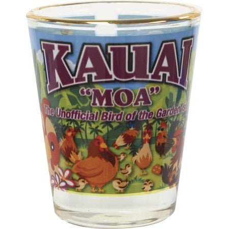 Gold Rim Shot Glass - Household Goods - Leilanis Attic