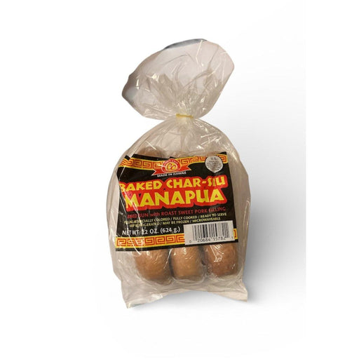 Golden Coin Baked Char-Siu Manapua 22oz 6-ct-Food-Leilanis Attic