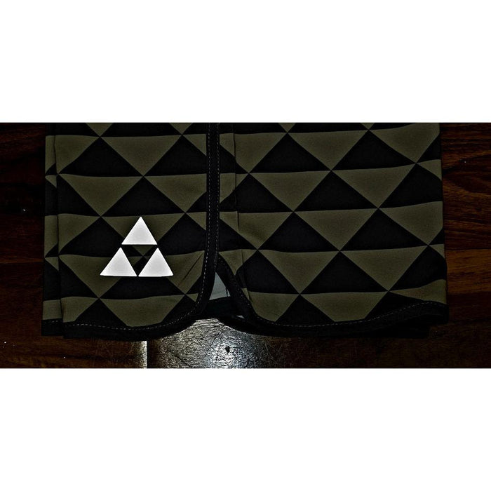 "Green Triangle Tribal" Board Short Men's 4 Way Stretch - Wailoa - Board Shorts - Mens