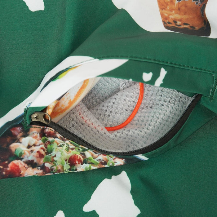 "Green/Foodie" Board Short Men's 4 Way Stretch - Wailoa - Board Shorts - Mens