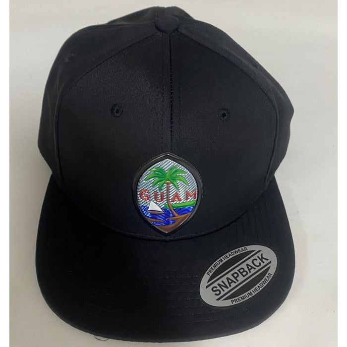 Guam 3D Seal Snapback Hat