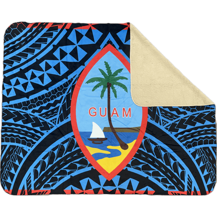 Guam Fleece Blanket Leilanis Attic